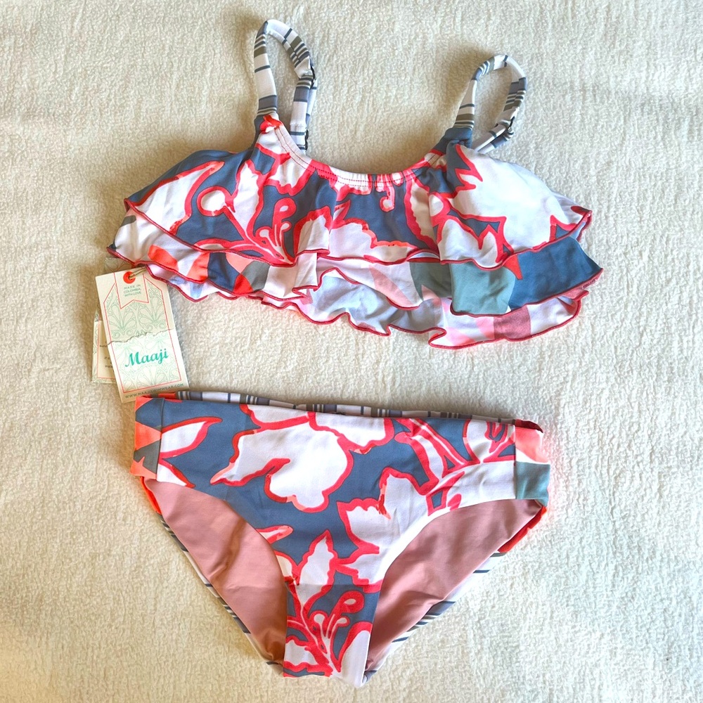Maaji girls This Is Samba 2 piece size 6 - NWT